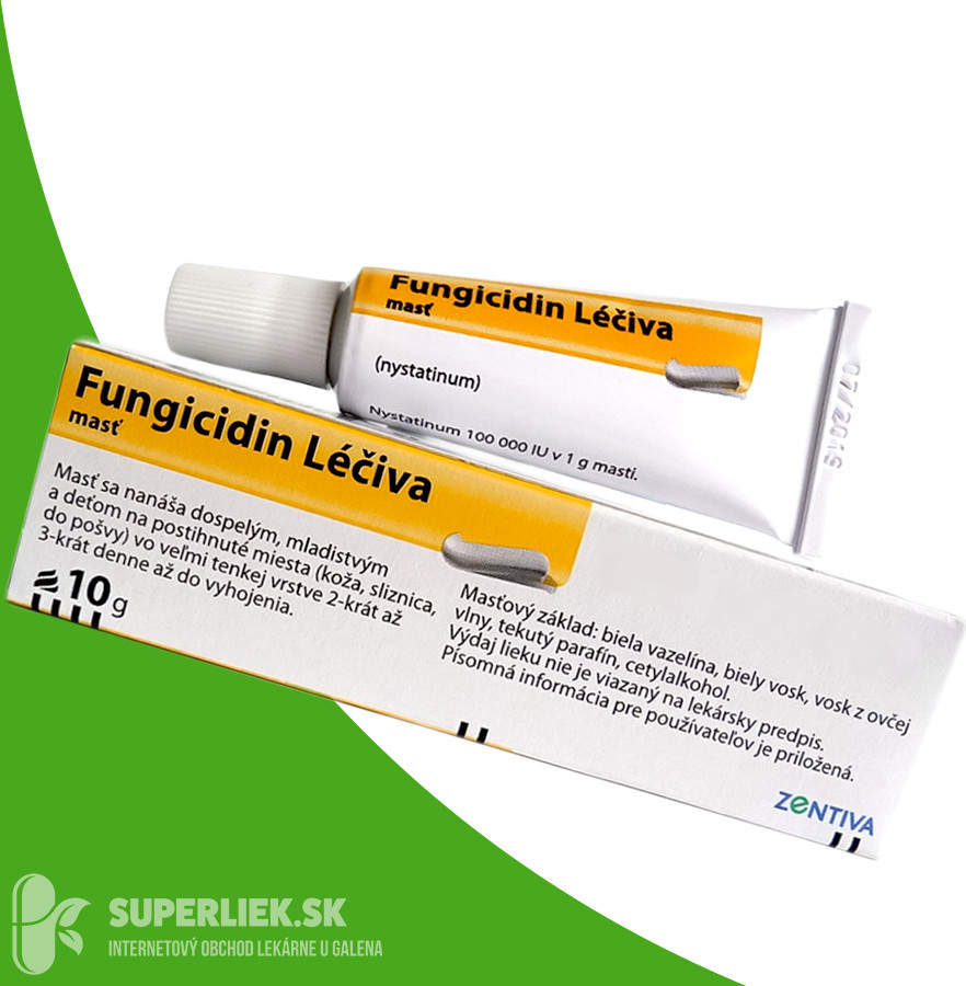 Fungicidin Léčiva ung.1 x 10 g