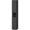 Cersanit Larga skrinka 20x22.2x120.5 cm bočné stojace antracitová S164-039
