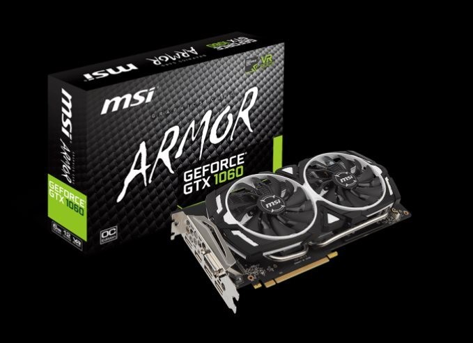 MSI GeForce GTX 1060 ARMOR 6G OC V1 od 223,78 € - Heureka.sk