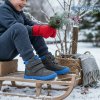 Protetika - zimné barefoot topánky s membránou PRO-TEX DARYK grey - zateplené Veľkosť: 20