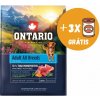 Krmivo Ontario Adult All Breeds Monoprotein Tuna & Sweet Potatoes 2,25kg + 3 konzervy značky Ontario