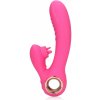 Loveline Tongue Flickering & Heating Rabbit Vibrator Exuberant Pink