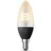 Philips Hue 8719514302235 LED filamentová žiarovka 1x4,5W E14 300lm 2100K White Ambience, stmievateľná, Bluetooth