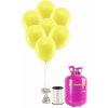 HeliumKing Hélium párty set so žltými balónikmi