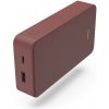Hama Colour 20, powerbanka 20000 mAh, 3 A, výstup: USB-C, USB-A, červená