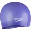 Speedo Plain Moulded Silicone Cap Purple