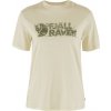 Fjällräven Lush Logo T-shirt W, Farba CHALK WHITE, Veľkosť XXS