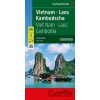 Vietnam – Laos – Kambodža 1:900 000 / automapa - freytag&berndt