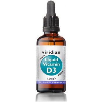 Viridian Liquid vitamin D 50 ml