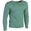 Námornícke tričko pásikavé DR zeleno-biele L