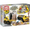 ArtCraft Stavbársky set s kinetickým pieskom - Vysokozdvižný vozík