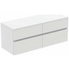 Ideal Standard Finesse Umývadlová skrinka, 140x51x56 cm, 4 zásuvky, matná biela E3441Y1