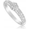 Cutie Diamonds Dokonalý prsteň z bieleho zlata s diamantmi DZ6831-3190-10-X-2 65 mm