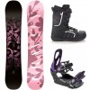 Gravity Empire 24/25 dámsky snowboard + Raven S230 Black/violet viazanie + Raven Target obuv - 152 cm + S/M (EU 37-42)