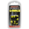 12ks - Plávajúca Gulička Starbaits Two Tone Balls 10mm Čierna/žltá