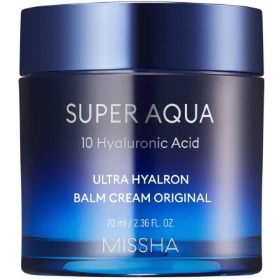 Missha Super Aqua 10 Hyaluronic Acid hydratačný pleťový krém 70 ml