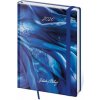 Diár 2026 týždenný A5 Vario - Matragi Blue s gumičkou