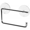 BISK Erga NIAGARA, držiak toaletného papiera na prísavky, chrómová, ERG-04835