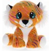 Tiger Star Sparkle plyšový oranžový 16 cm sediaci