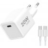 Winner Group Winner Group- Rychlonabíjací adaptér 1xUSB-C PD 20W + USB kábel USB-C / USB-C 1m WN0060 + záruka 3 roky zadarmo + záruka 3 roky zadarmo