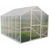 Polykarbonátový skleník DOMČEK 2,5m Dĺžka: 6 metrov, POLYKARBONÁT: 4 mm