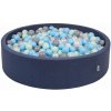 SUCHÝ BAZÉN VEĽKÝ 120x30 okrúhly s 200 loptičkami