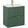 Elita Street Plus umývadlo so skrinkou 51.3 cm zelená RE020500107010