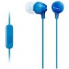 SONY sluchátka MDR-EX15AP, handsfree, modré MDREX15APLI.CE7 Sony