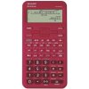 Vedec.kalkulačka Sharp EL-W531TL - 16 miest, červená