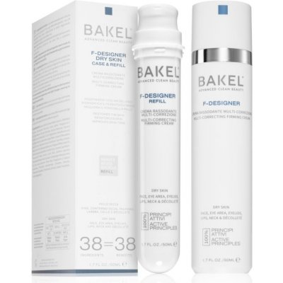Bakel F-Designer Dry Skin Case & Refill spevňujúci krém pre suchú pleť + náhradná náplň 50 ml