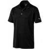 Pánske golfové tričko Puma Rotation Cresting Čierna XL