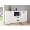 Supermobel Komoda RUMBA 2F 2S, 156x82x40, biela