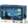 ART PUZZLE Puzzle s rámom a lepidlom 3v1 Hviezdna noc 1000 dielikov