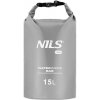 NILS CAMP Nepremokavý vak NC1703 15L sivý