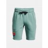 Under Armour Chlapčenské kraťasy UA Rival Fleece ANAML Short Zelená YMD