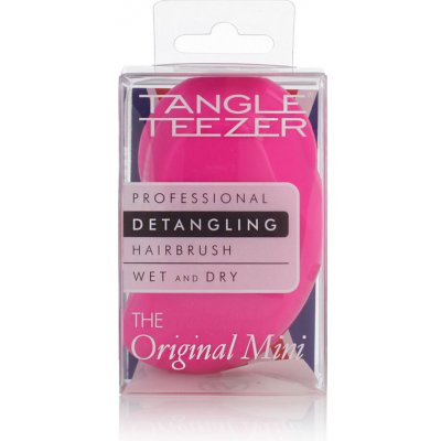 Tangle Teezer Original Mini Brush Bubblegum Pink kefa na vlasy