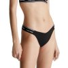 Dámske plavkové brazilky Calvin Klein KW0KW02430 čierne