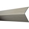 PVC rohovník Jaseň šedý 13 (Ochranný rohovník na stenu)