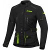 TXR Visper Lady čierno-žltá (Dámska čierno-žltá moto bunda z pevného materiálu Polyester Textech 600D. Súčasťou sú homologované chrániče lakťov a ramien (vynímateľné) a reflexné prvky.)