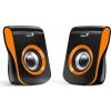 GENIUS repro SP-Q180 Orange, 2.0, 6W, USB napájení, 3,5