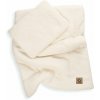 2D súprava vankúš a prikrývka Boucle 35x30cm + 55x75cm - ecru Baby Nellys
