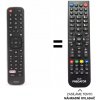 Predátor Hisense H65MEC5550 náhradný diaľkový ovládač iného vzhľadu