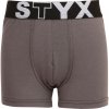 Detské boxerky Styx športová guma tmavo sivé (GJ1063) 4-5 let 120 dní na výmenu alebo vrátenie tovaru!