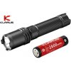 LED Baterka Klarus A1 Pro, 1300lm + 1x Li-ion aku. 2600mAh 3,7V, USB-C nabíjateľná