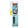 SOUDAL Fix All Crystal pružný lepiaci tmel 290g transparentný