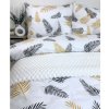 INTERMEDIC SK Palmový list – bavlnené posteľné obliečky 140x200/70x90 cm, zips, tropický vzor