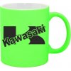 Hrnček matný neon green Kawasaki
