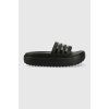 Šľapky adidas Adilette dámske, čierna farba, na platforme, HQ6179 EUR 40.5