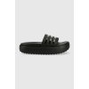 Šľapky adidas Adilette dámske, čierna farba, na platforme, HQ6179 EUR 37