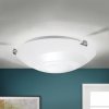 Orion Stropné svietidlo Ada zo skla, Ø 30 cm - NU 9-344/30 Satin